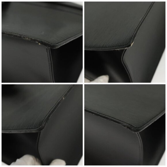 LOUIS VUITTON Epi Riviera Hand Bag Noir Black M48182 LV Auth ep10457 - Picture 15 of 16